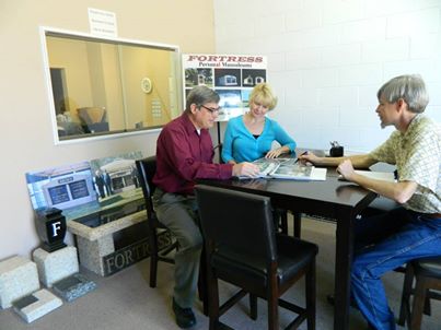 L to R....Louis Emond, Office Administrator; Faith Magallanes, Owner/Operator; Lance Grigson, Engineer